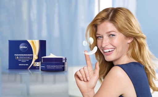 NIVEA Nočný krém proti vráskam 55+ 50ml