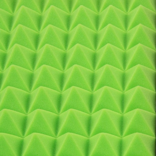 3D stenový panel Akustický pohlcovač ZELENÝ nástenný kužeľ