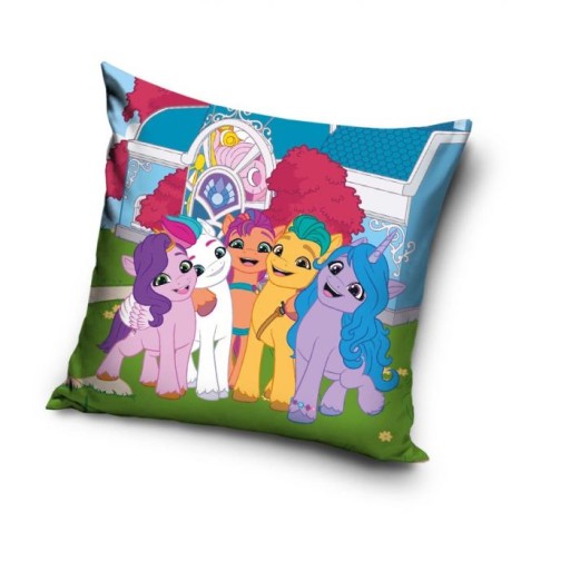 MY LITTLE PONY OBLIECKA NA VANKÚŠ 40x40 cm PONÍKY
