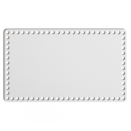 biely základný košík dno 22x37cm HDF obdĺžnik