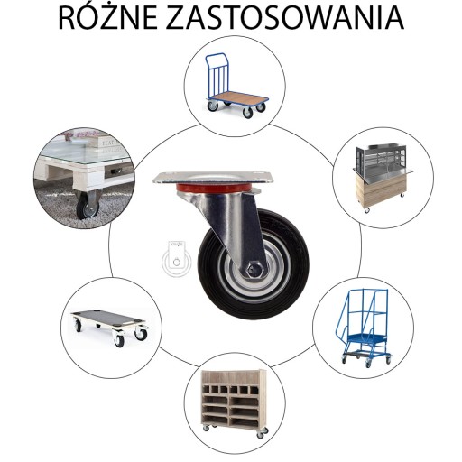 Koleso fi 100 vozík polica skrinka stolík 1STGU100