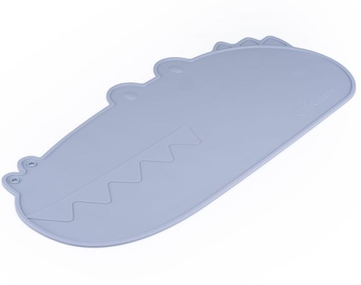 SILIKÓNOVÁ PODLOŽKA GILIGUMS CROCODILE, SIVÁ