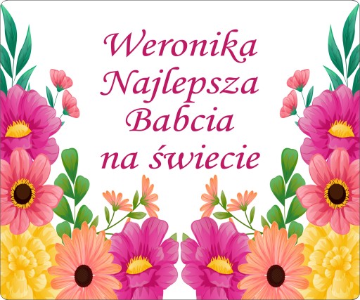 PODLOŽKA MYŠ AKO DARČEK KU DŇU STARÝCH RODIČOV S MENOVOU B503