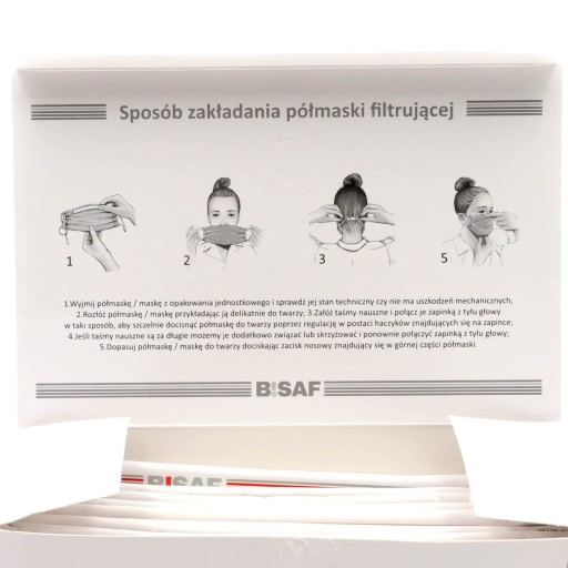Ochranná antivírusová lekárska maska FFP2