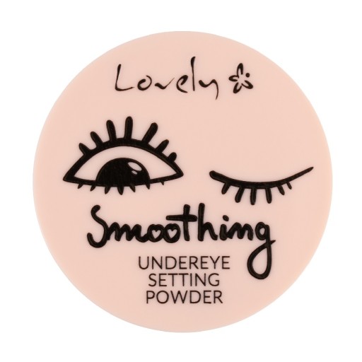 Lovely Smoothing Correcting ľahký sypký púder pod oči, 3g