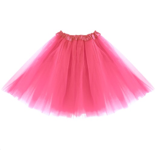 SUKŇA TYLOVÁ, ružová, 40cm, zdobenie, maškarné šaty, outfit pre princeznú