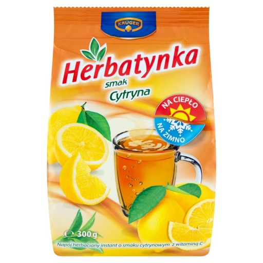 Kruger citrónový čajový nápoj 300g