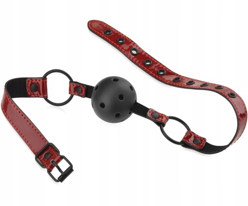 GAG S LOPUČKOU DO ÚST BDSM GADGET NA GAGGING
