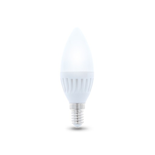 LED ŽIAROVKA E14 C37 10W 230V 6000K 900lm keramika