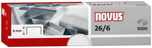 ZOŠÍVAČKY NOVUS 26/6 1000 KS