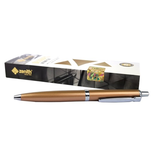 Kovové automatické guľôčkové pero Zenith 60 v krabičke