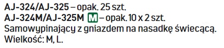 Signál. Samoodnímateľné so strednou M zásuvkou