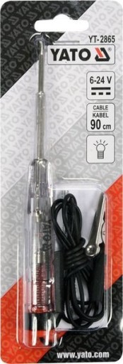 YATO Tester napätia, automobilový 6-24v