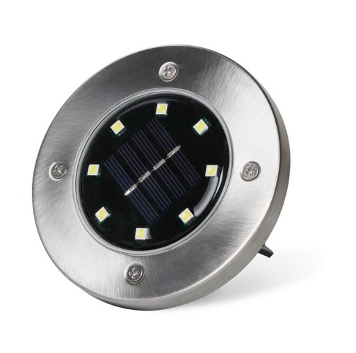 SOLÁRNE ZÁHRADNÉ LAMPY, LED ZEMNÉ LAMPY, DISK, SNÍMAČ SÚMRAK
