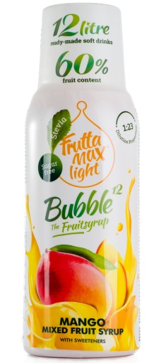 FruttaMax Mango ľahký sirupový koncentrát pre Sodastream 500 ml na 12 litrov