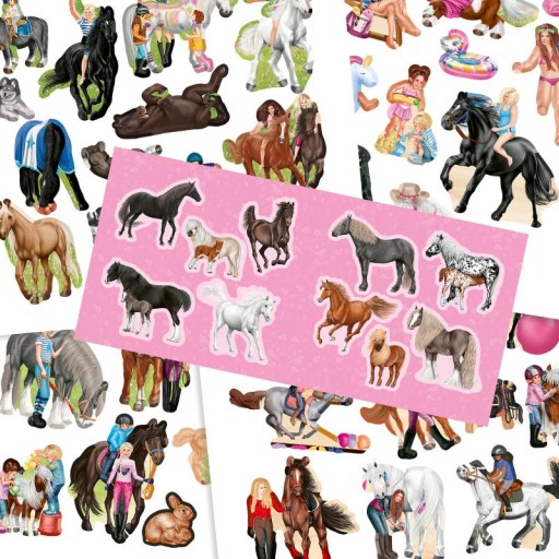 Zábavná sada nálepiek Miss Melody Mini Sticker 12465