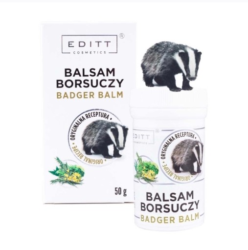 Balzam Editt Badger lieči pre lepšie dýchanie
