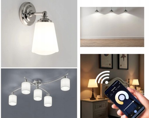 SMART E14 LED žiarovka 5,5W WW-NW-CW Wi-Fi TUYA CCT