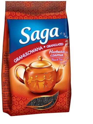 Sága granulovaný čierny čaj 90 g x2