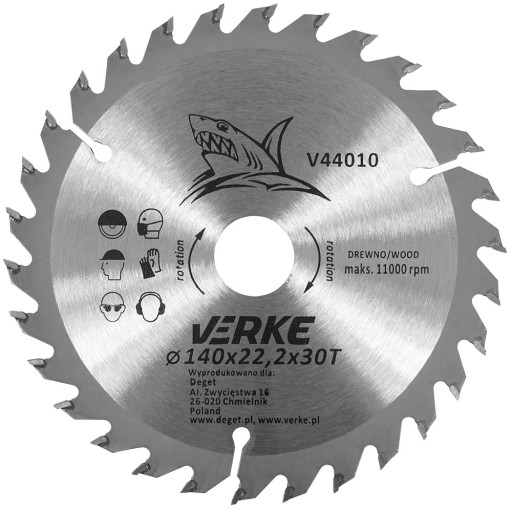 PÍLOVÝ KOTOUČ WIDIA NA REZANIE DREVA 140 mm x 22,2 30T WIDIA CARBIDE