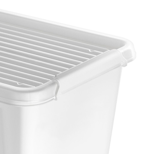 Plastová nádoba, uzavretý box, klip, 15,5 l