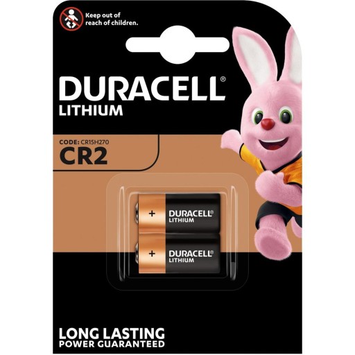 Ultra lítiová batéria CR2 3V Duracell x2 - blister