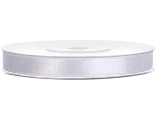 Saténová stuha, 25 m, 6 mm