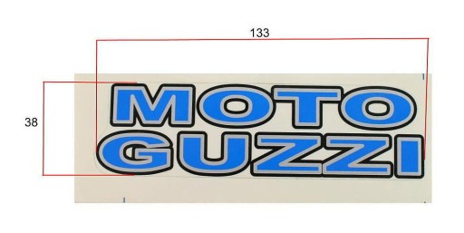 Nálepky na nálepku obtisk MOTO GUZZI STICKER