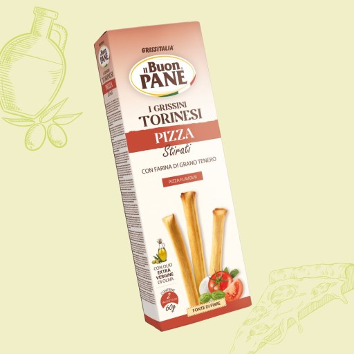 Grissini Pizza tyčinky a olivový olej 120g