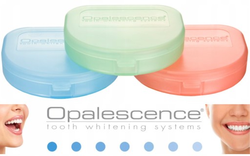 Opalescence Case Box na bieliace tácky