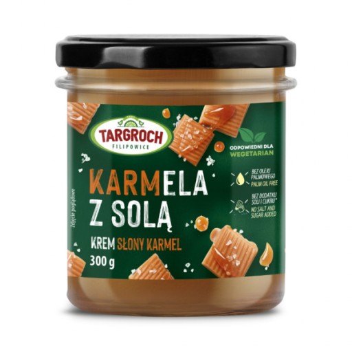 KARAMELOVÝ KRÉM SLANÝ KARAmel 300g BEZ CUKRU