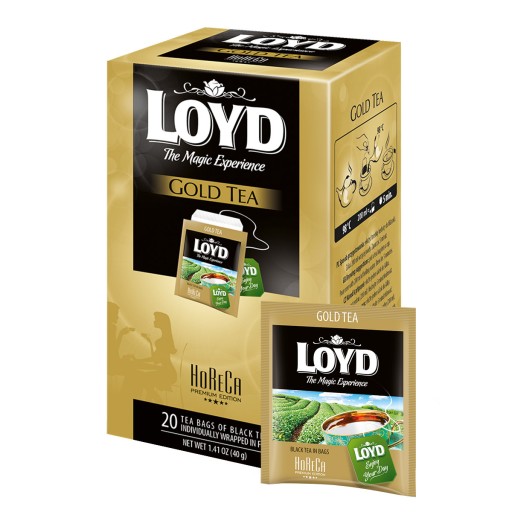 Horeca Express čierny čaj pre hotely a catering Zlatý čaj 20T LOYD