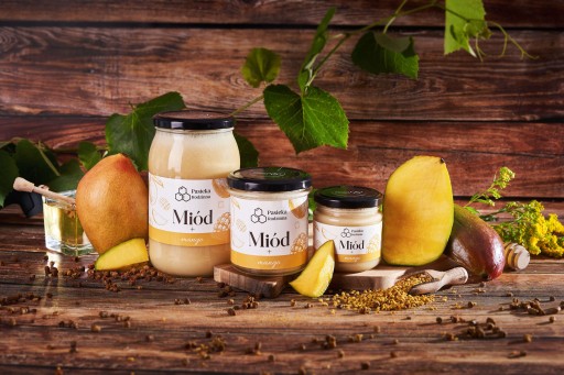 Krémový med s mangom 240g Natural