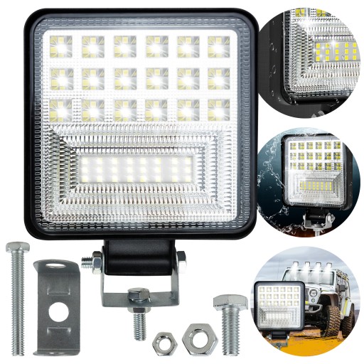 LED PRACOVNÁ LAMPA Halogénová neutrálna biela 1500 lm 1500 lm 16 W