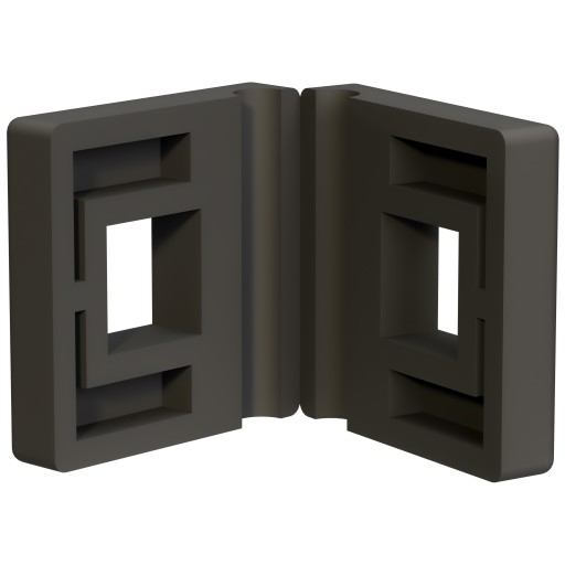 GRAPHITE stĺpiková svorka pre plotové panely
