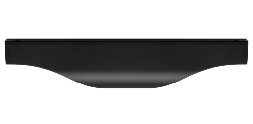 Okrajová rukoväť aplikovaná vpredu, matná čierna - 320/340 mm UA04 AMIX