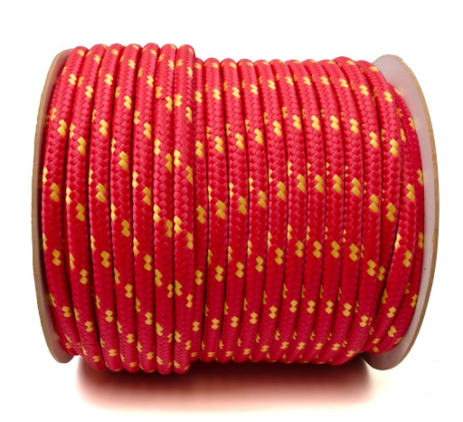POLYPROPYLÉNOVÉ LANO Pletené plachtové Silné 12mm 1M