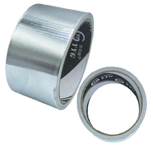 UNIVERZÁLNA DEKORATÍVNA OPRAVNÁ TESNIACA PÁSKA STRIEBORNÁ 48mm X10m