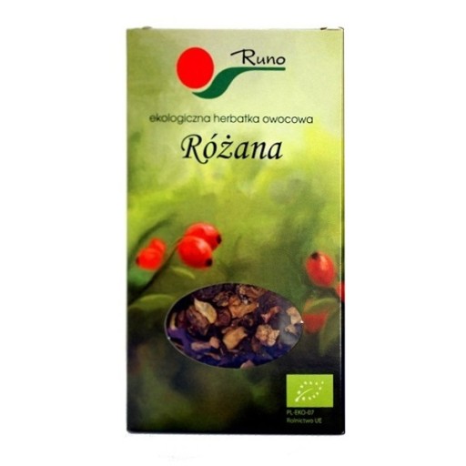 Bio Ružový čaj do 100g, RUNO eko certifikát