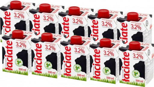 ŁACIATE UHT mlieko 3,2% 0,5L