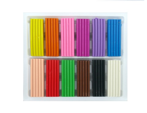 plastelína 12 farieb Astra obdĺžniková XXL