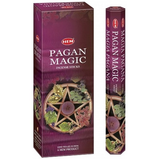 Indické vonné tyčinky Pagan Magic 20 kusov HEM
