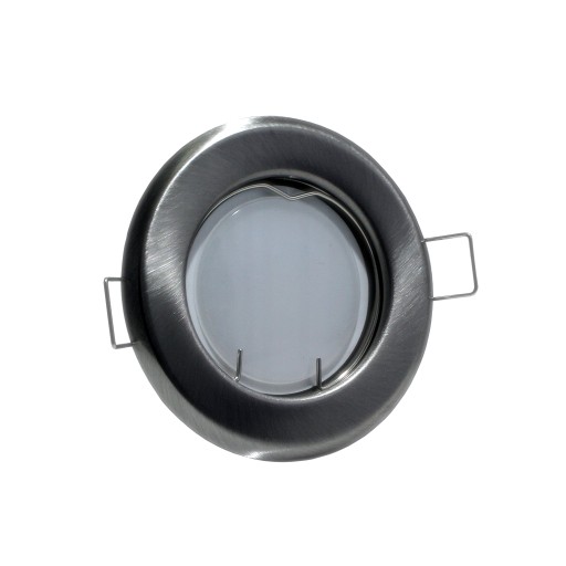 SET GU10 LED žiarovka, sada, 3W, OCELOVÝ DOMČEK, CHROM / MOSADZ / BIELA