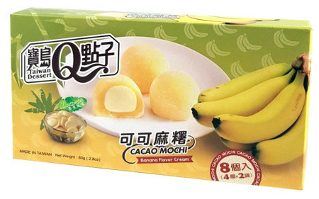 Mochi ryža banánová náplň 80g Royal Family
