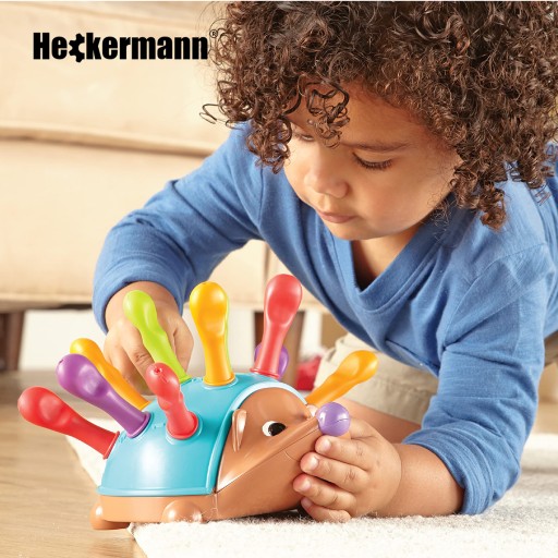 HRAČKA TRIEĎOVAČ JEŽKA VZDELÁVACIE HÁDANKY MONTESSORI PUZZLE