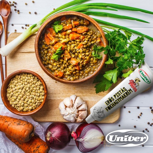 Univer Eros Pistas Fokhagymakrem 160g cesnaková pasta s feferónkou