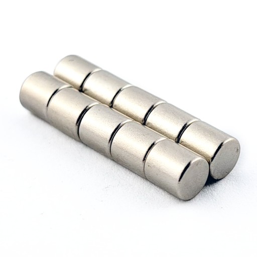 VALEC NEODYMOVÝ MAGNET 4x4 N38 SADA 10ks