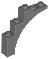 LEGO 2339 14395 LUKA 1x5x4 tmavosivá NOVINKA (2g)