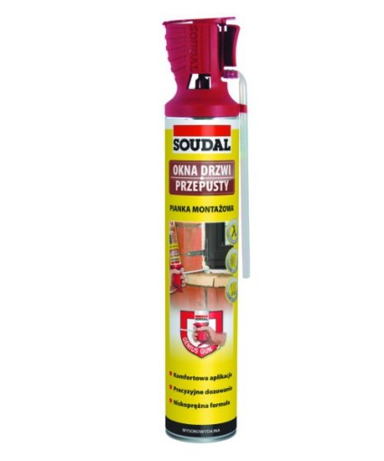 SOUDAL GENIUS PĚNA NA UPEVNENIE RÚRY 770ML