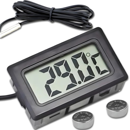 IZBOVÝ TEPLOMER so sondou digitálny ELEKTRONICKÝ AKVÁRIOVÝ DISPLEJ